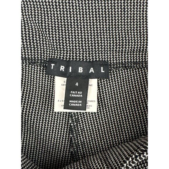 Tribal Womens Pinstriped Ankle Pants Size 4 Canada Rayon/Polyester/Nylon/Elastan - Picture 5 of 5